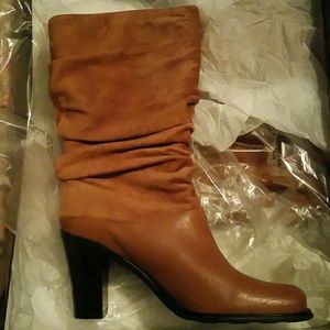 Cute cognac boots